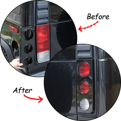 Glossy Piano Black Front Bumper Exterior Trim Cover Set For Hummer H2 2003-2009 - Styles 1-5 42