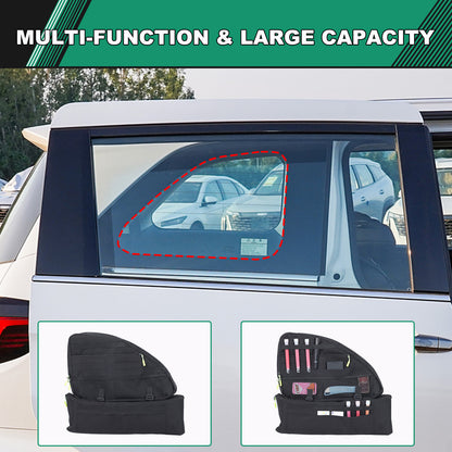 Black Rear Trunk Right Side Storage Bag Organizer For Honda Odyssey RB3 2014-24 16
