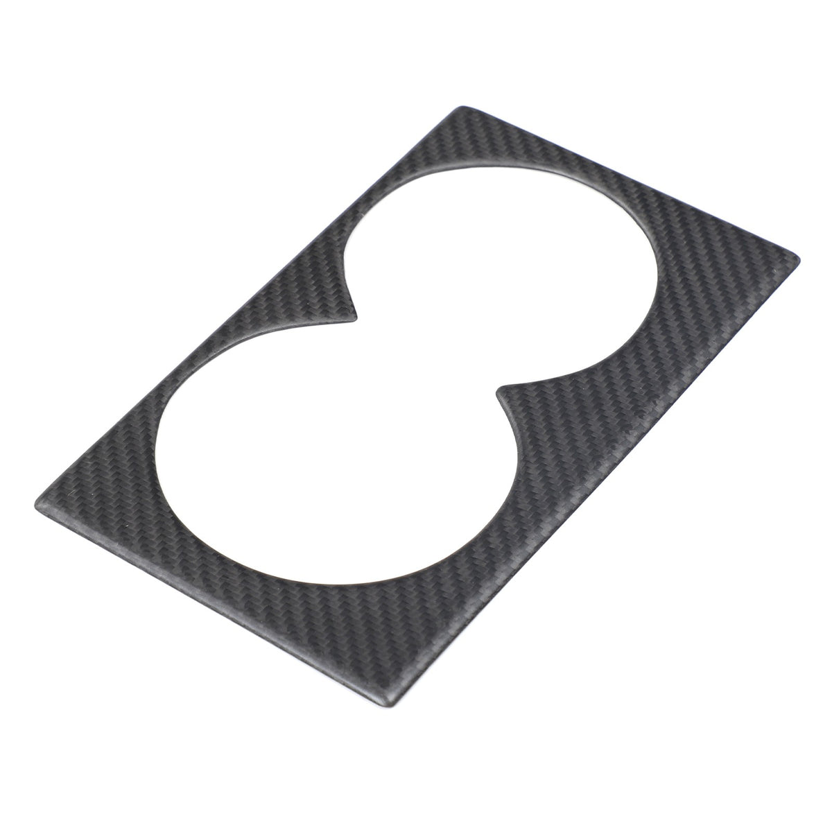 Matte Real Carbon Fiber Center Console Cup Trim For Nissan GTR R35 2008-2016 US 13