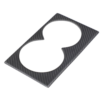 Matte Real Carbon Fiber Center Console Cup Trim For Nissan GTR R35 2008-2016 US 13