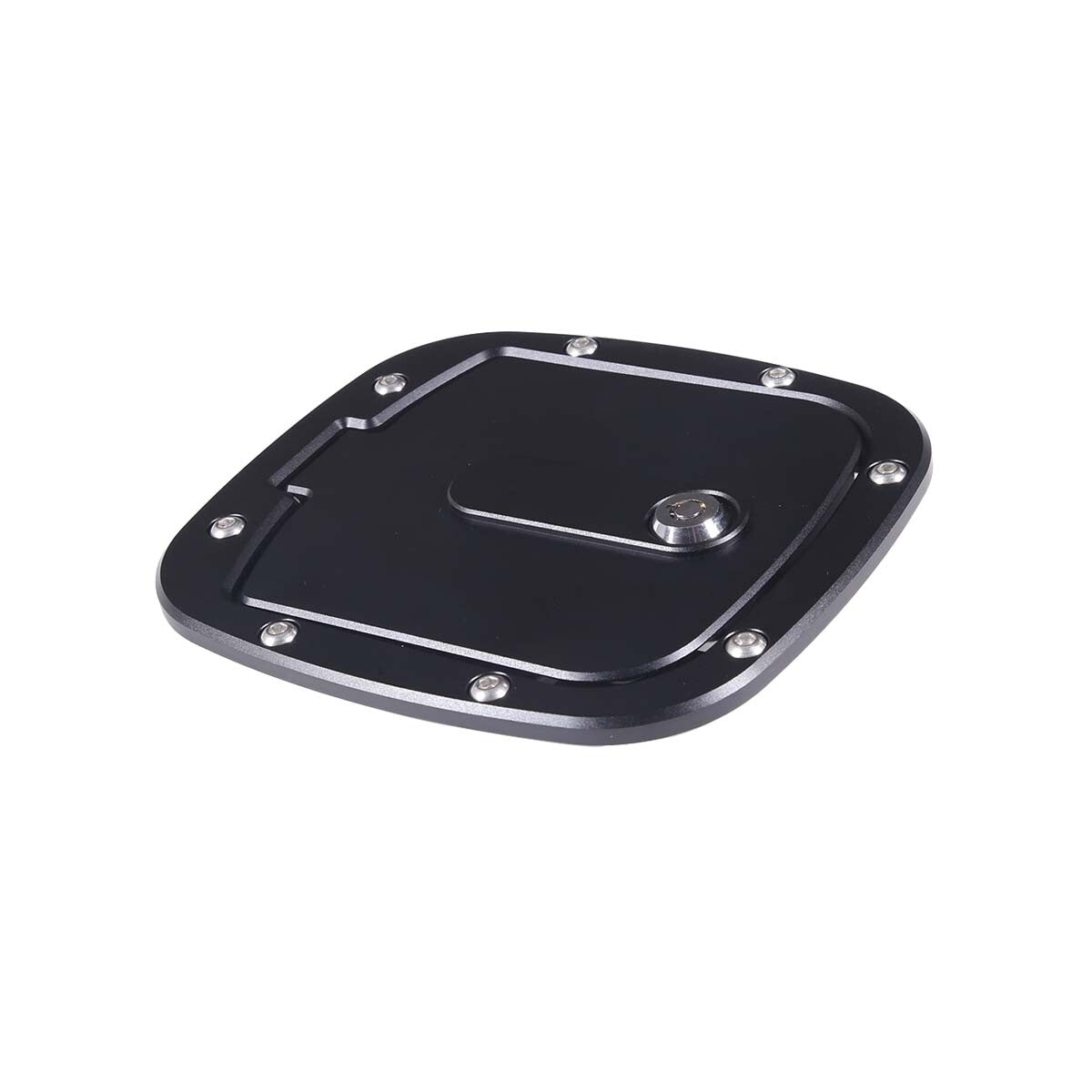 Fuel Tank Cover Gas Replacement Cover Trim Fit For Toyota FJ Cruiser 2007-2021 12