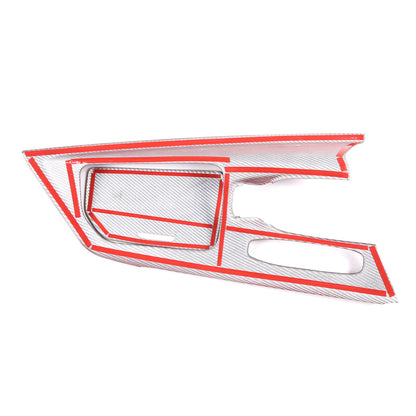 Red Real Carbon Fiber Full Interior Set Decor Trim Kit for Corvette C8 20-25 - Styles 46-50 63