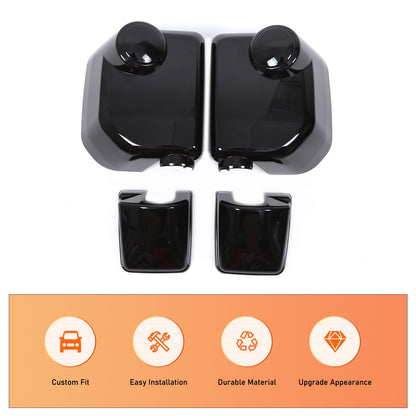 Piano Black Mirror Cover + Door Handle Cover Kit For Toyota FJ Cruiser 07-21 US 20