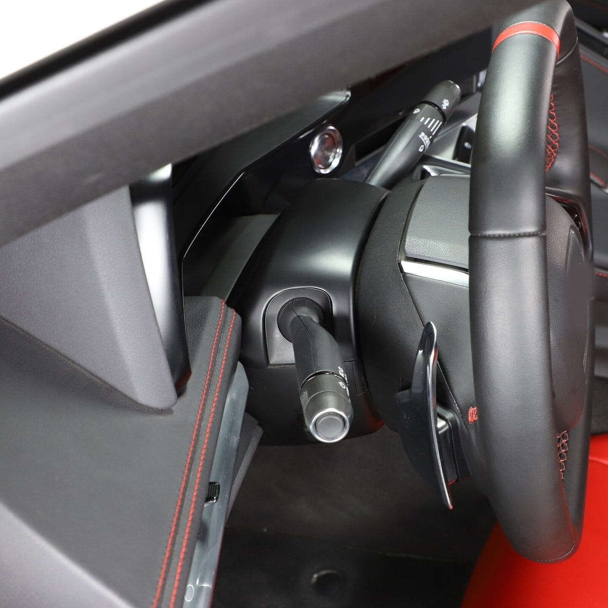 Matte Black ABS Full Interior Set Cover Trim Kit For Corvette C8 2020-25 - Styles 16-20 15