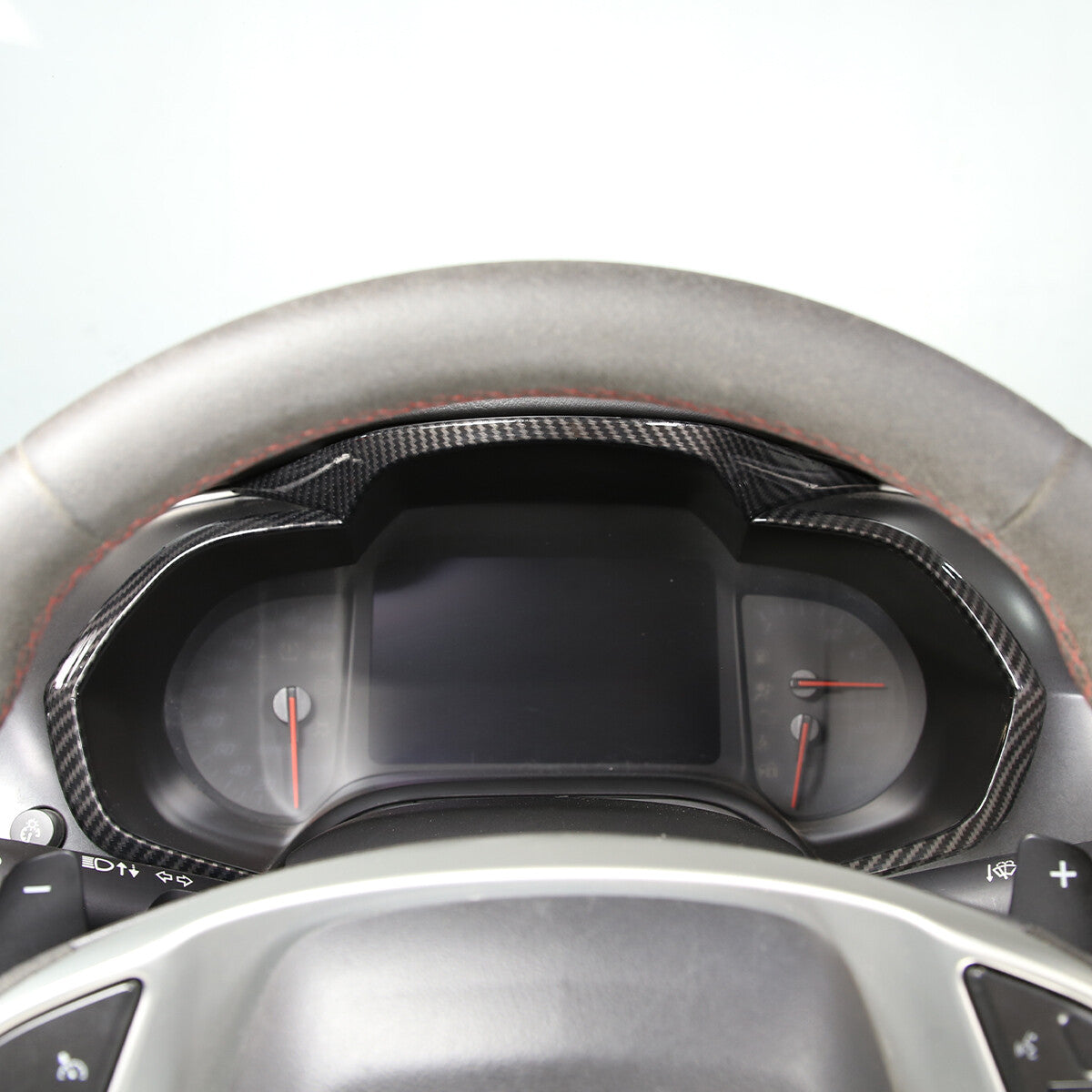 ABS Carbon Fiber Interior Center Console Panel Trim Set For Corvette C7 2014-19 - Variants 1-5 8