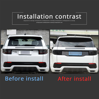 ABS Smoked Blackout Tail Light Covers For Land Rover Discovery Sport 2020-2022 14