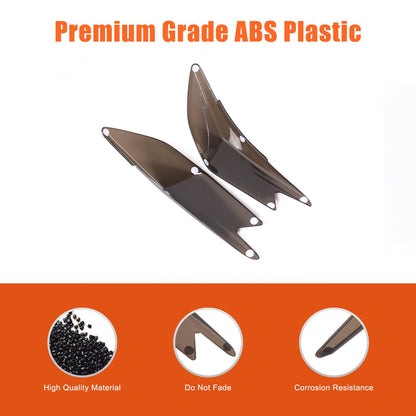 Transparent Gray Smoked Front Headlight Cover Trim For Subaru WRX VB 2022+ US 9