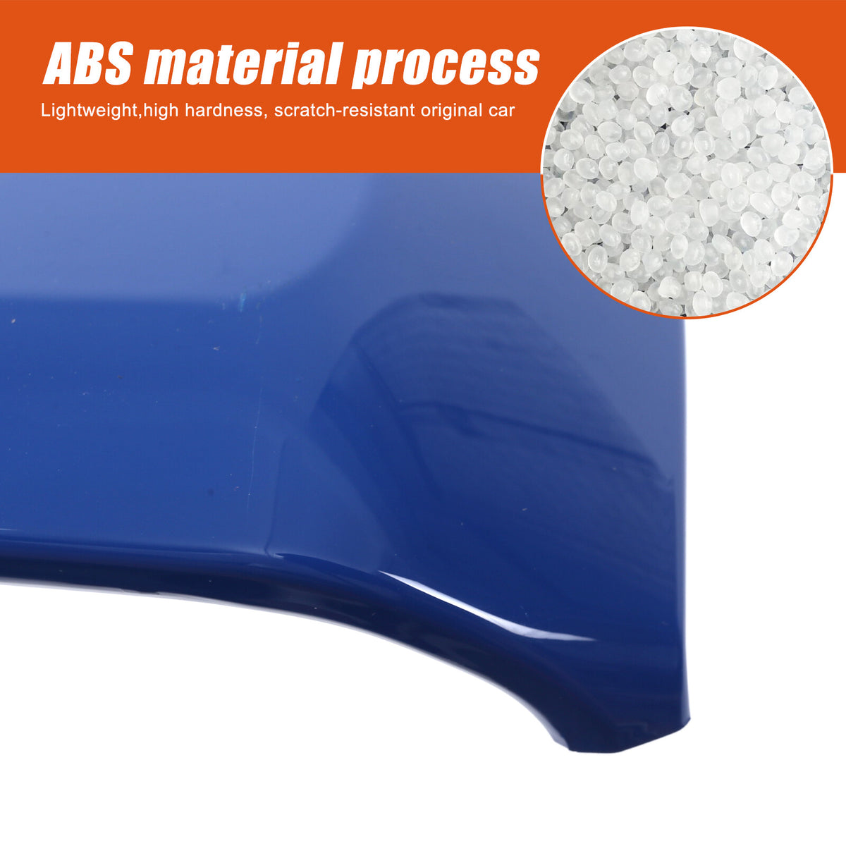 ABS Blue Center Dashboard Cover Trim for Ford Maverick 2022+ 7
