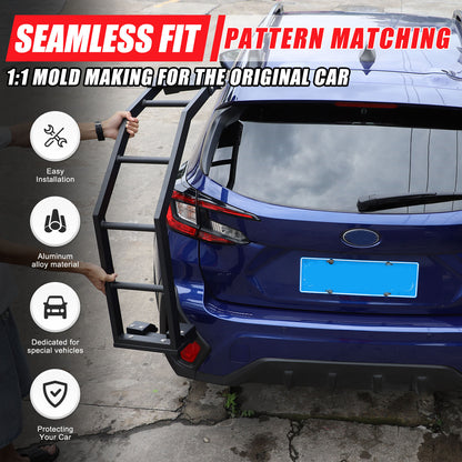 Back Rear Roof Ladder Tailgate Driver Side Rack For Subaru Crosstrek 2024+ US 15