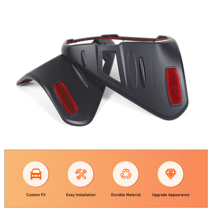 Black Tail Light Taillight Cover Trim For Toyota Hilux Rogue/GR Sport 202+ 8