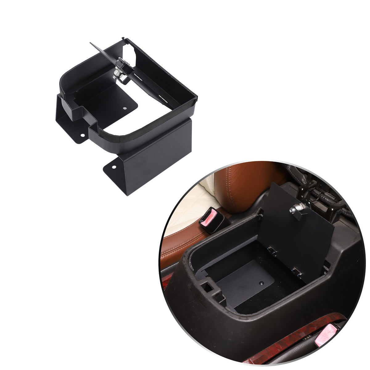 Alloy Center Console Armrest Safe Box Tray For Cadillac Escalade 2007-2014 US 19