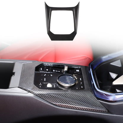 Real Carbon Fiber Center Console Gear Shift Panel Trim For BMW X3 G45 2025+ 16