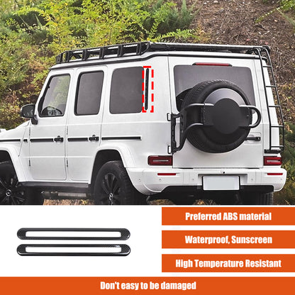 Carbon Fiber ABS Exterior Front Bumper Door Trim For Benz G-Class W465 2025+ 56