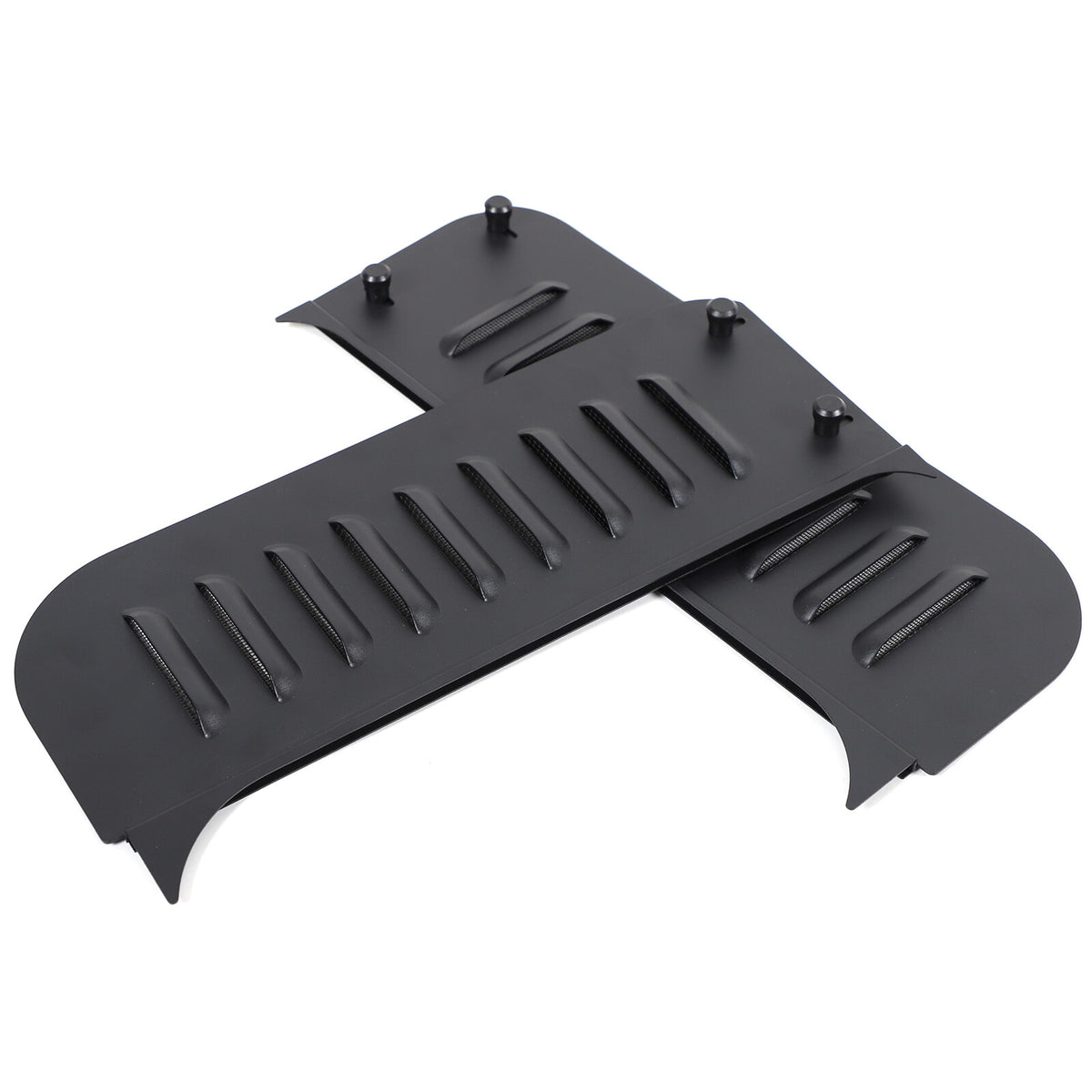 Rear Window Glass Louver Air Vent Panel Trim For LR Defender 110 L316 04-18 3