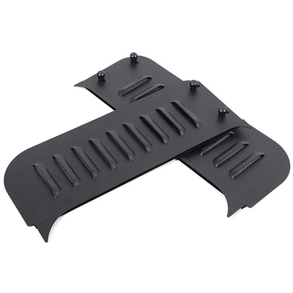 Rear Window Glass Louver Air Vent Panel Trim For LR Defender 110 L316 04-18 3