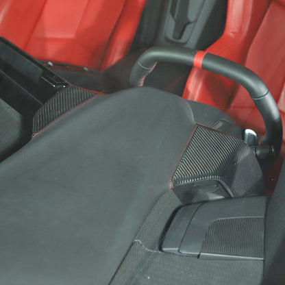 Carbon Fiber Dashboard Cover Side Instrument Hood Panel For C8 Corvette 20-25 US 7