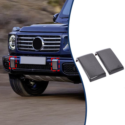 Real Carbon Fiber Front Bumper Grille Trim Kit For Benz G-Class G550 W465 2025+ 9