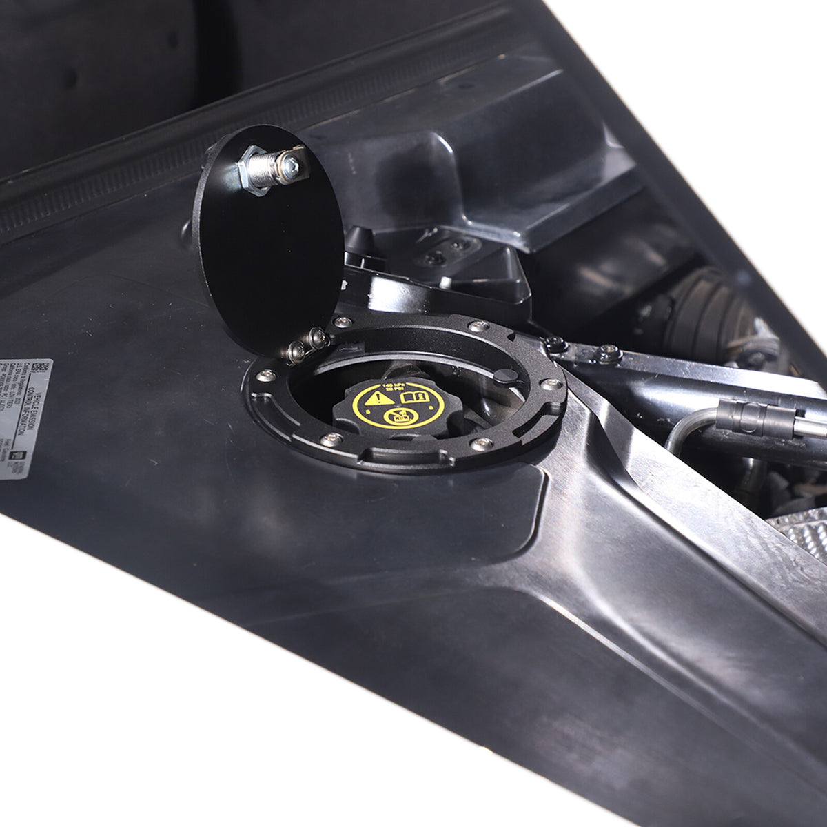 Alloy Engine Oil Cap Radiator water tank Cap Combination Lock For Corvette C8 13