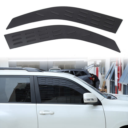 Rear Door Window Louver Air Vent Screen Panel Trim For Toyota Land Cruiser Prado 19