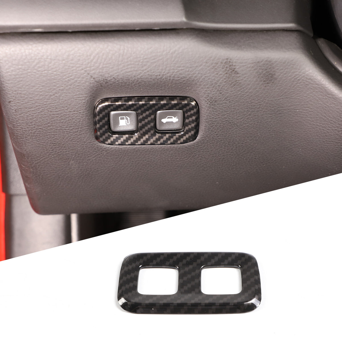 ABS Carbon Fiber Interior Decor Accessories Cover Trim For Corvette C6 2005-13 15