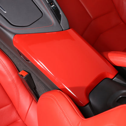 Red Full Interior Set Dash Panel Decor Cover Trim Kit For Corvette C8 2020-25 - Variants 1-5 67