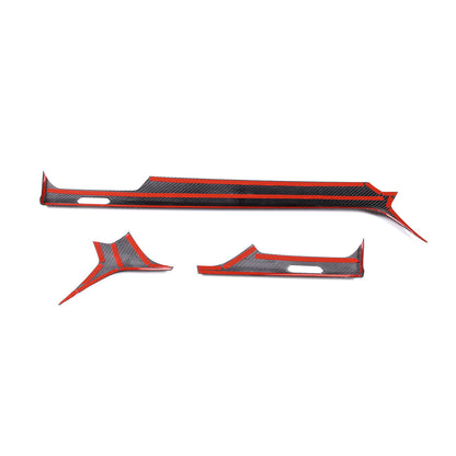 Real Carbon Firber Front Dashboard Cover Trim For Lamborghini Urus 2018-23 US 6