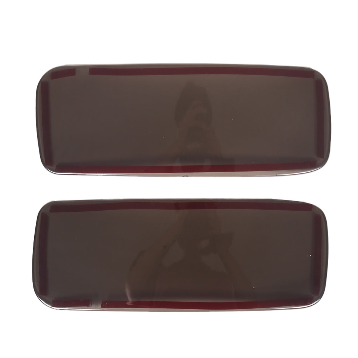 Smoked Black Front Headlight & Rear Tail Light Cover Trim For Corvette C6 05-13 24
