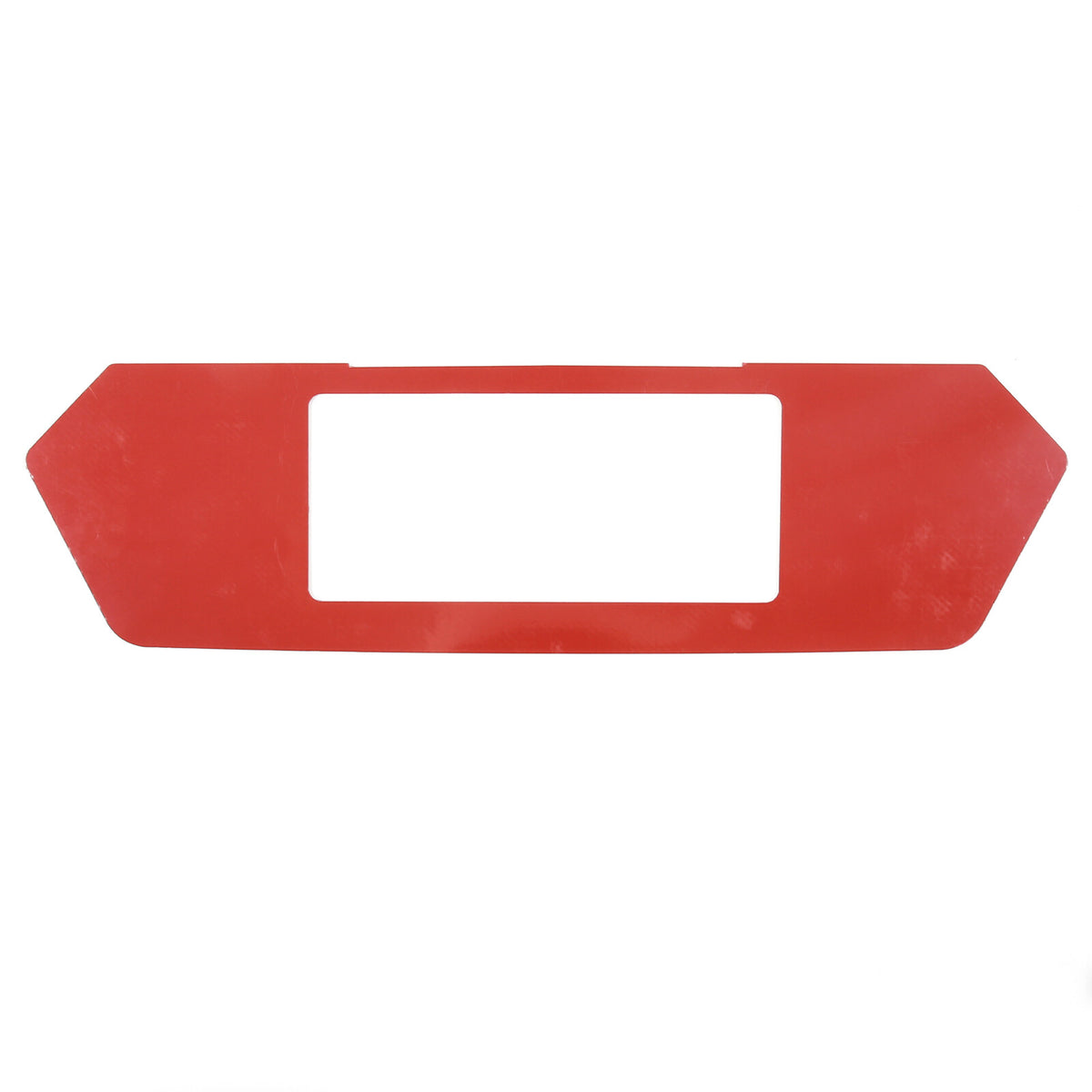 Yellow Carbon Fiber Rear License Plate Frame Panel Sticker For Corvette C8 20-26 13