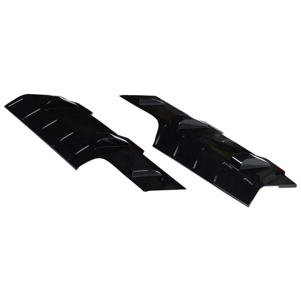 Glossy Piano Black ABS Rear Roof Spoiler Trim For Ford Maverick 2022+ US 17