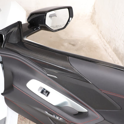 Front Door Hand Rest Panel Trim For Corvette C8 Coupe Convertible Z06 Z51 20+ 16