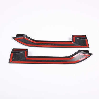 ABS Carbon fiber Side Fender Air Vent Cover Trim For Jaguar F-TYPE 2013-20 US 3