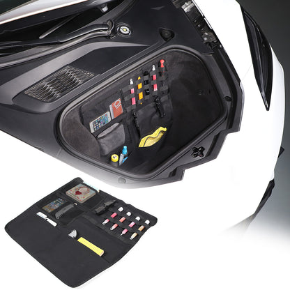 Center Console Seat Frunk Rear Trunk Storage Bag Tray For Corvette C8 20-26 79