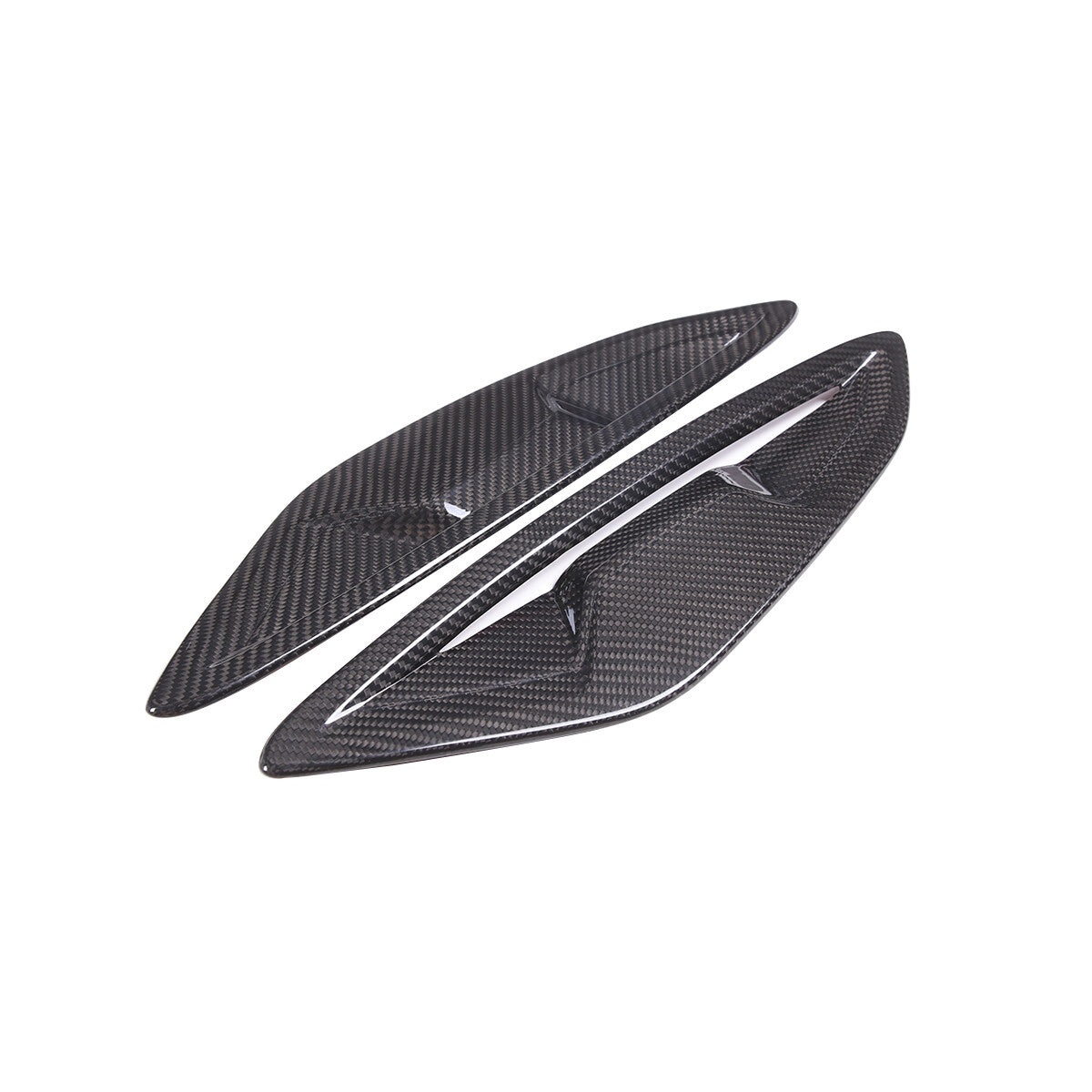 For BMW 8 Series G14 G15 G16 840i 2018-22 Dry Carbon Side Air Fender Vent Cover 11
