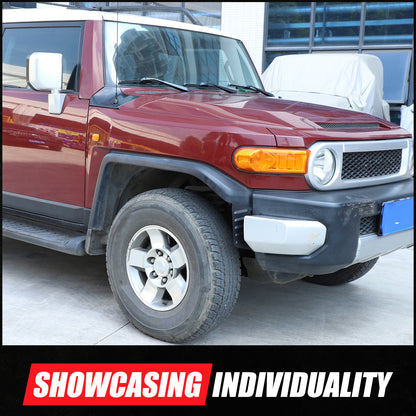 Black Alloy Mud Flaps Splash Guards Mudguard For Toyota FJ Cruiser 07-21 US 12