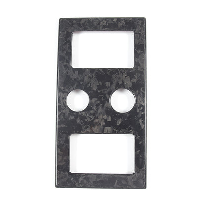 Forged Real Carbon Fiber Center Gear Shift Panel Trim For Range Rover Vogue 23+ 13