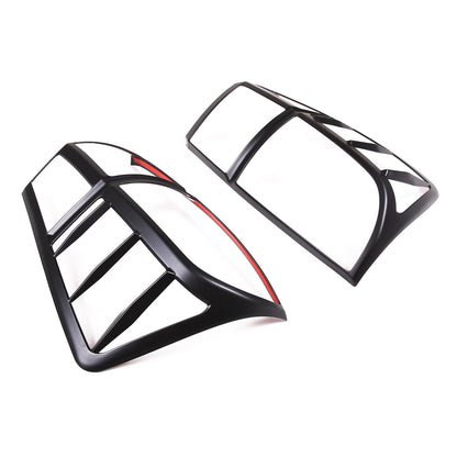 Matte Black Rear Taillight Trim Cover Bezel For Toyota Tacoma 2016-2023 14