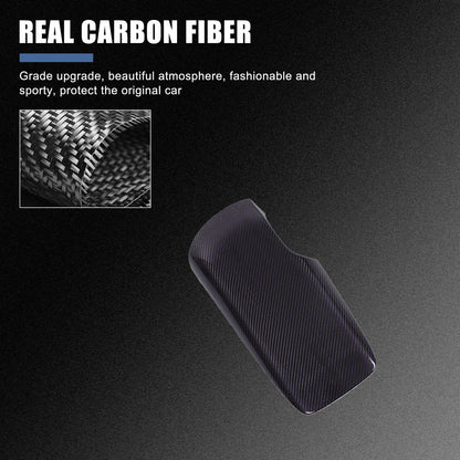 Real Carbon Fiber Center Console Armrest Box Cover Trim For Corvette C6 2005-13 2