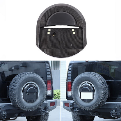 Carbon Spare Tire License Plate Bracket OE:25782333 For Hummer H2 2003-2009 24