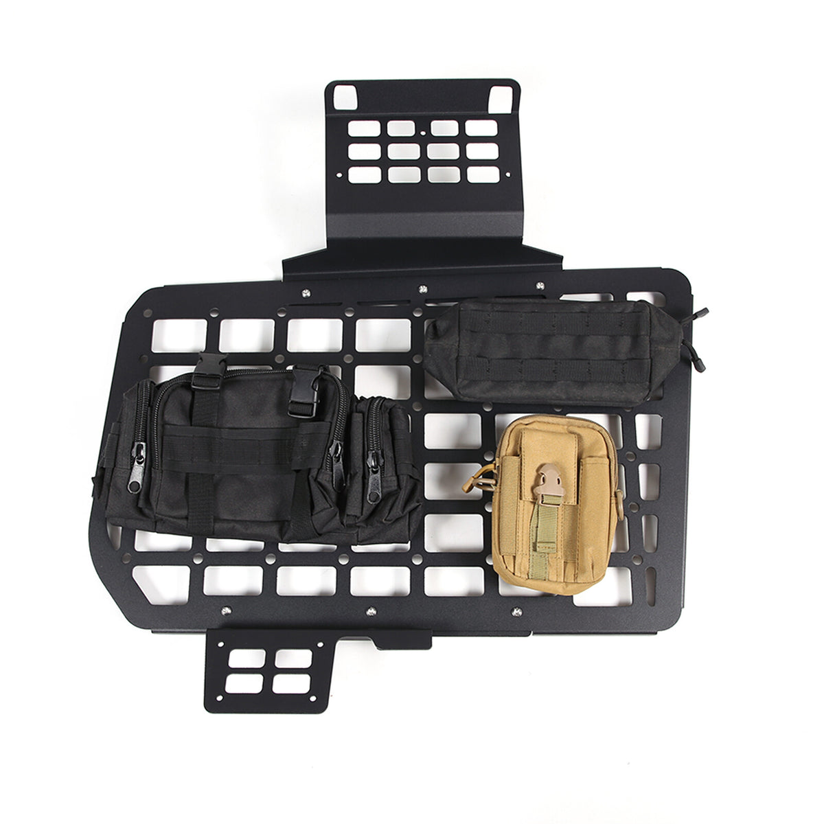 Rear Side Window MOLLE Storage Flank Panel For Land Rover Discovery LR3 LR4 L319 8