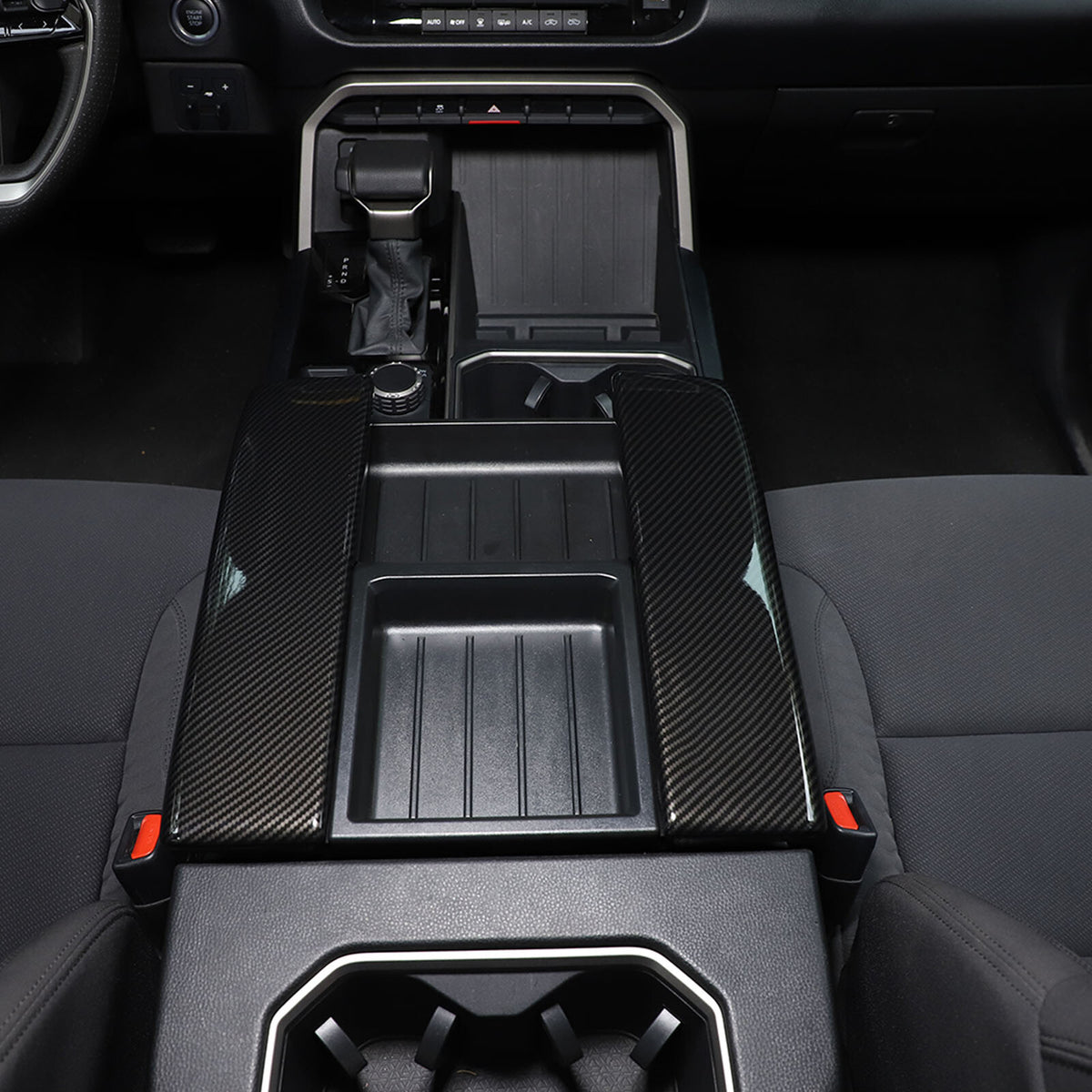 ABS Carbon Fiber Interior Set Cover Trim Kit For Toyota Tundra Sequoia SR 22+ - Styles 1-5 65