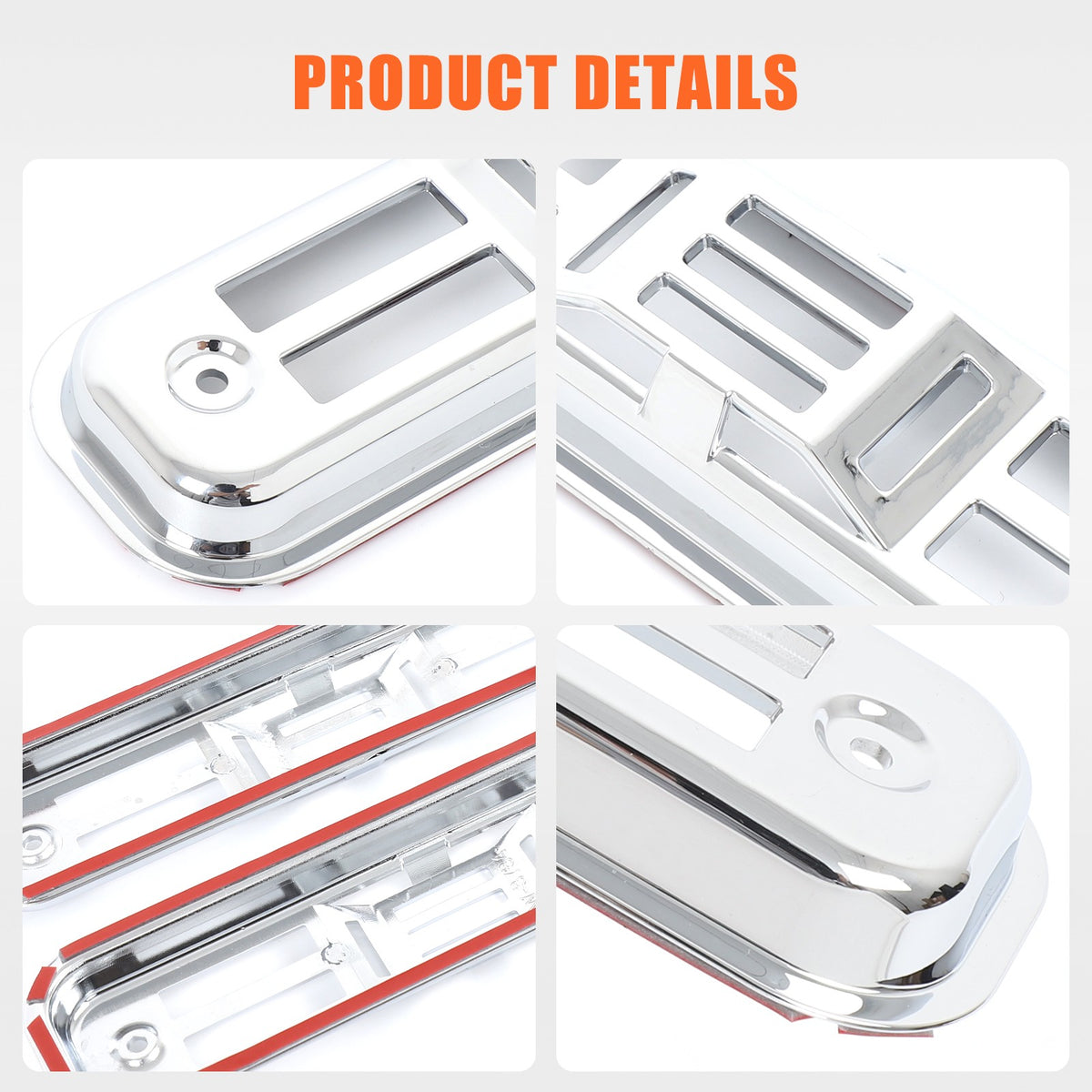 Silver Chrome Exterior Door Handle Mirror Hood Vent Trim Kit For Hummer H2 03-09 127