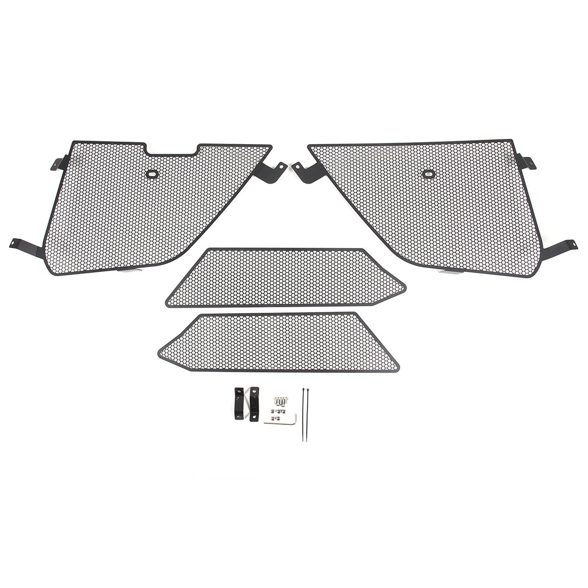 Front GRILL GUARD Side Vent Intake Mesh Grille Insert W/ Screws For Corvette C8 9