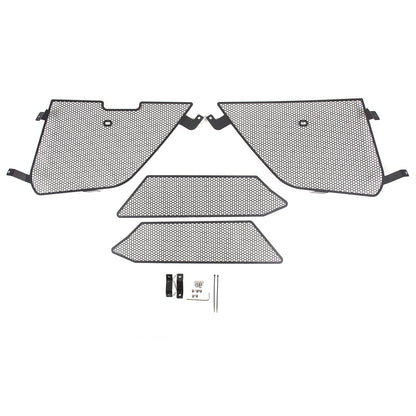 Front GRILL GUARD Side Vent Intake Mesh Grille Insert W/ Screws For Corvette C8 9