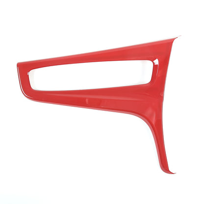 Red ABS Center Control Gear Trim Panel Trim Cover For Cadillac Escalade 21-23 US 14
