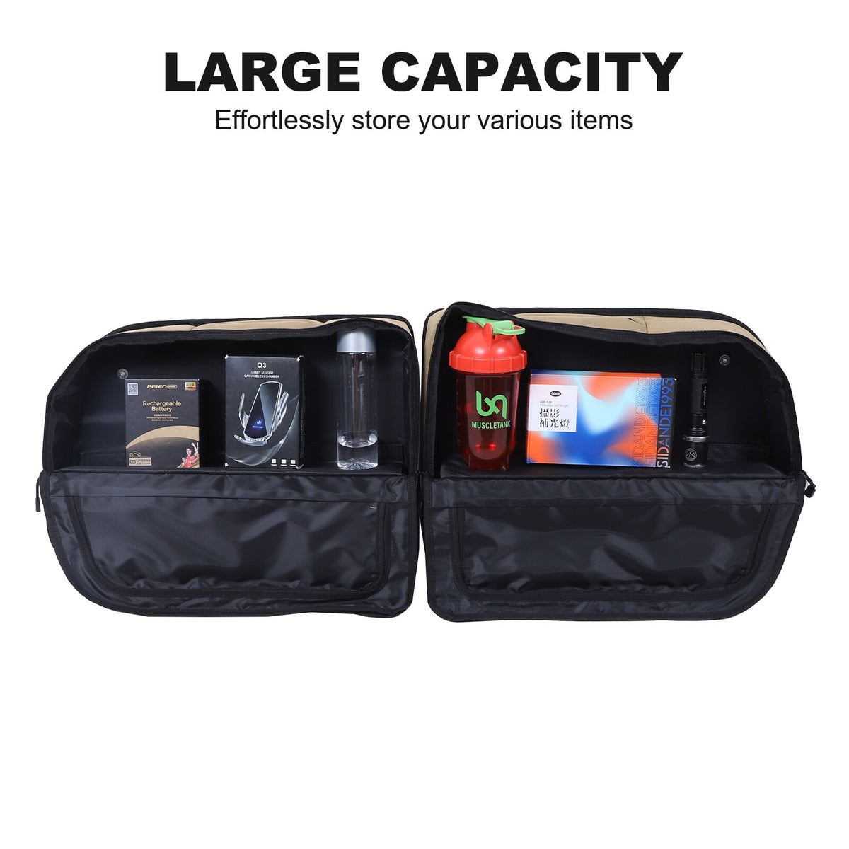 Tailgate Rear Trunk Storage Bag For Toyota Land Cruiser Prado LC/FJ150 10-17 6