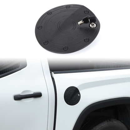 Aluminum Alloy Fuel Tank Anti-Theft Lock Cover Gas Cap For Toyota Tundra 22+ US 19