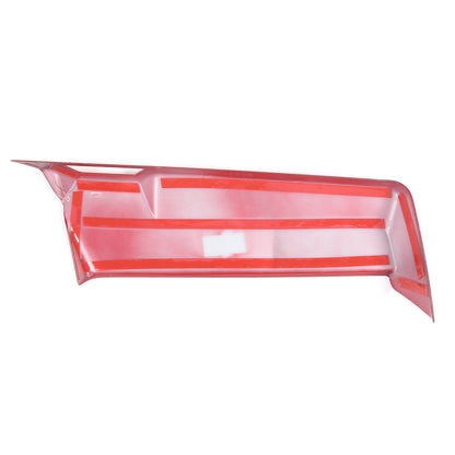 Interior ABS Red Console GPS Navigation Cover Trim For Corvette C8 Stingray 9