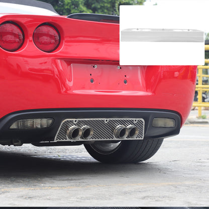 Honeycomb Stainless Steel Exhaust Heat Shield Guard Trim For Corvette C6 2005-13 22