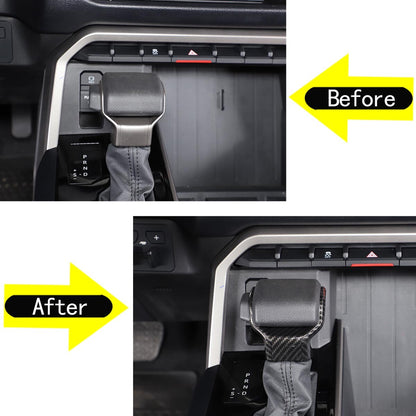 ABS Carbon Fiber Interior Full Set Panel Cover Trim Kit for Toyota Tacoma 24-26 - Styles 1-5 2