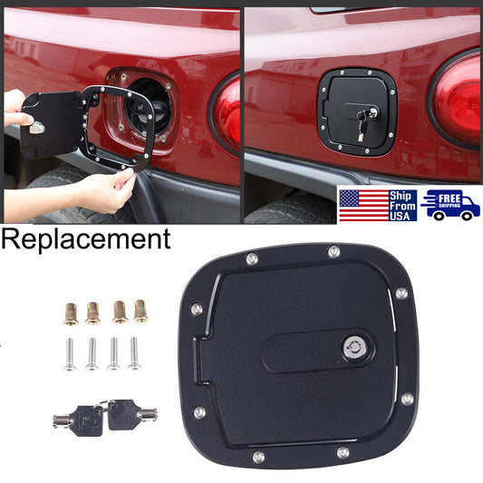 Replacement Fuel Tank Gas Lock Cover Trim For Toyota FJ Cruiser 2007-2021 1